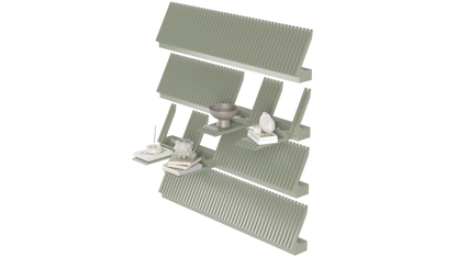 The Clutch Shelving Unit