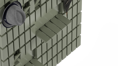 The Cling-On Shelving Unit