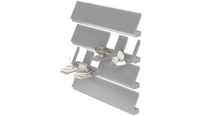 The Clutch Shelving Unit